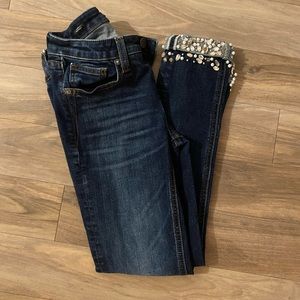 Miss Me ankle skinny jeans